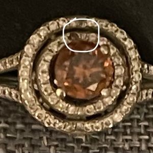 Le Vian  Chocolate Diamond Ring, Size 8